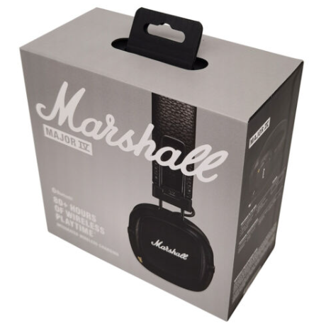 Marshall MAJOR IV Black Wireless Headphones Marshall MAJOR IV Black Wireless Headphones